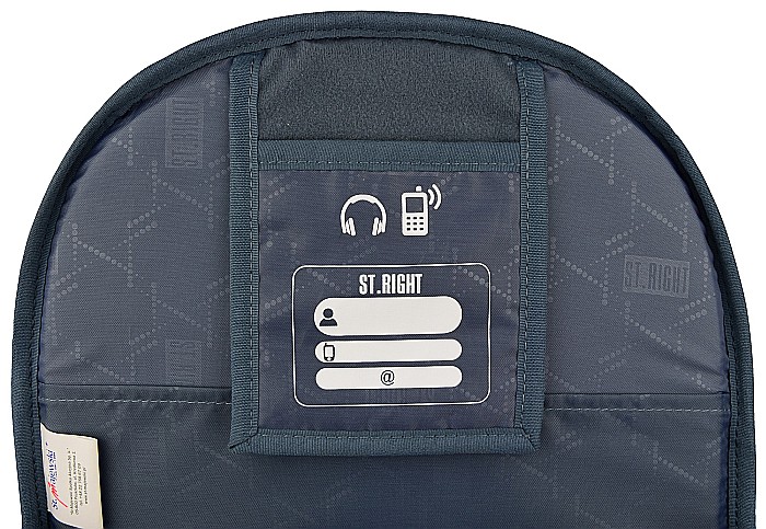 MA RUCSAC SCOLAR ST.RIGHT 4 COMPARTIMENTE BP-07 MOON SURFACE 667190 [7]