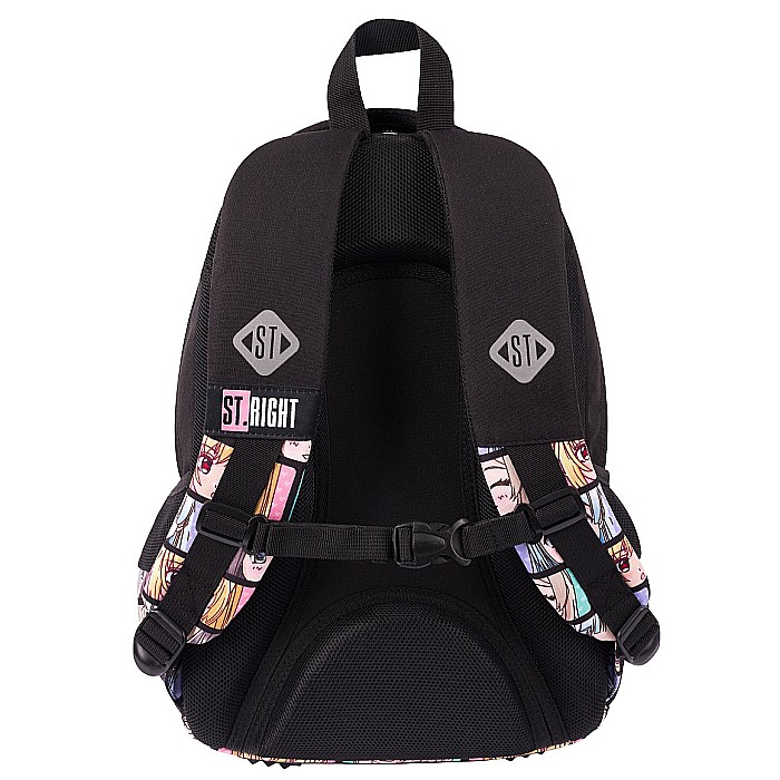 MA RUCSAC SCOLAR ST.RIGHT 3 COMPARTIMENTE COLOUR ANIME BP-26 667916 [3]