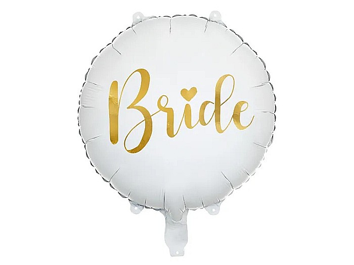 PD BALON FOLIE ALUMINIU Bride, 45cm, white FB138 [1]