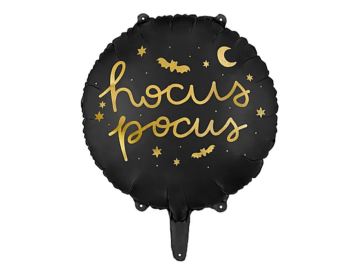 PD BALON FOLIE ALUMINIU Hocus Pocus, 45cm, black FB149 [1]