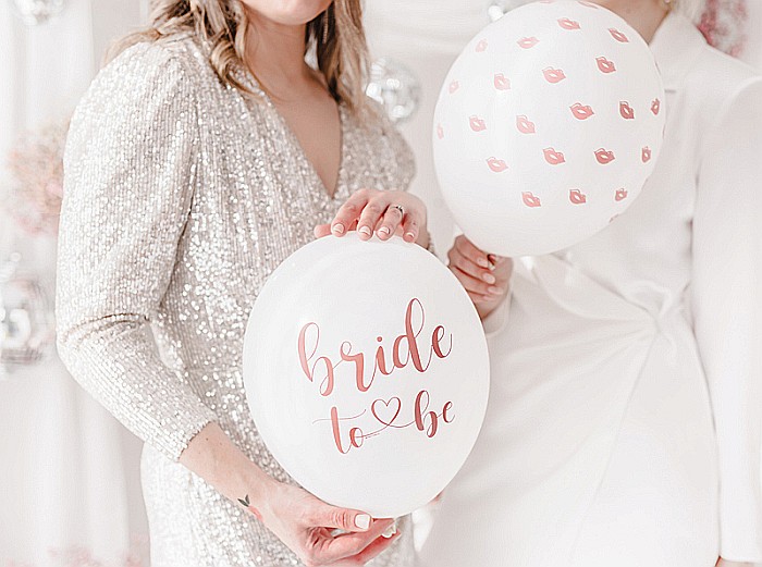 PD BALOANE Balloons 30cm, Bride to be, mix 6/set SB14P-328-000-6 [5]