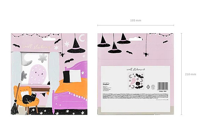 PD STICKER DECOR Wall stickers Halloween, 4/set NNS3 [4]