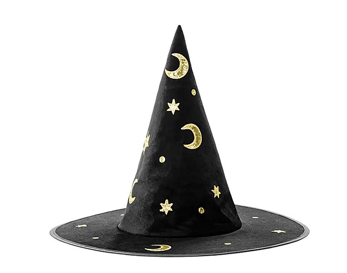 PD PALARIE VRAJITOARE Witch's hat, 19*42*32cm, black CWH2-010 [3]