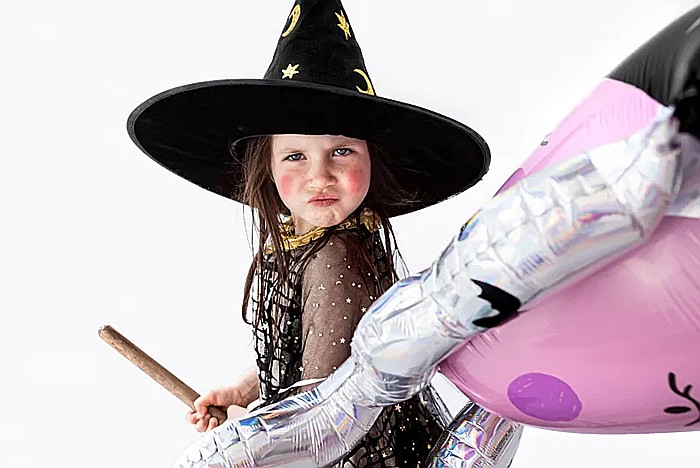 PD PALARIE VRAJITOARE Witch's hat, 19*42*32cm, black CWH2-010 [6]