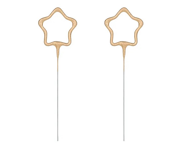PD ARTIFICII Sparklers Stars, gold, 16,5cm 2/set ZO2-019 [4]