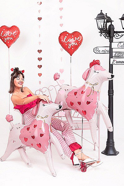 PD BALON FOLIE ALUMINIU Heart "i love you", 45cm, mix FB171 [3]