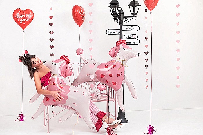 PD BALON FOLIE ALUMINIU Heart "i love you", 45cm, mix FB171 [4]
