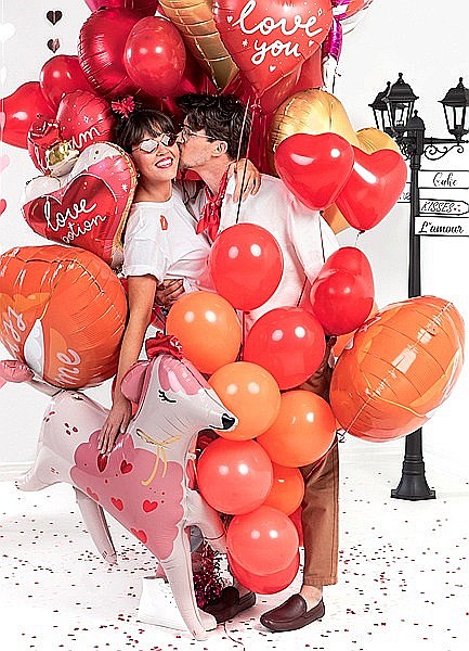 PD BALON FOLIE ALUMINIU Love, 54x66, mix FB175 [4]