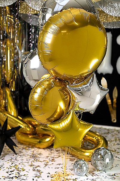 PD BALON FOLIE DE ALUMINIU 59 cm, gold FB177-019 [4]