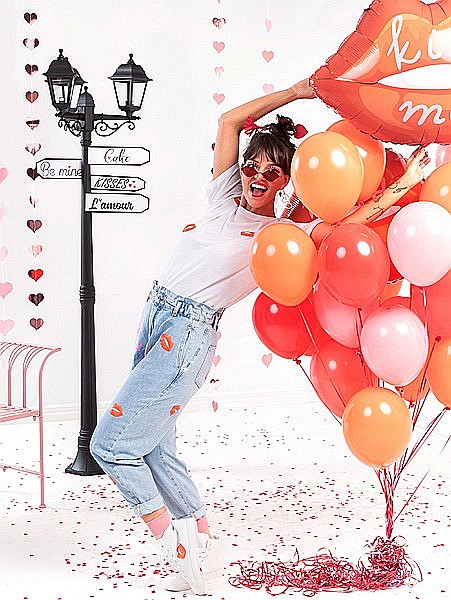 PD CONFETTI, Confetti Hearts, 1.6x1.6cm, red, 15g KONS27-007 [5]