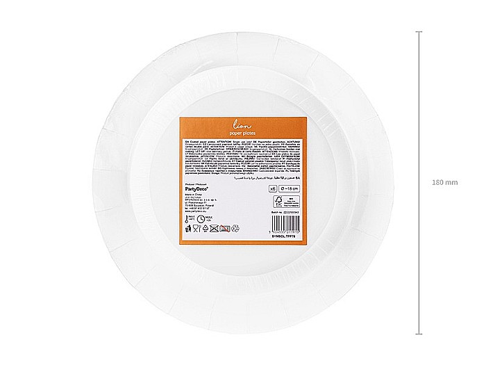 PD FARFURII CARTON Leo, mix, 18cm 6/set TPP76 [5]