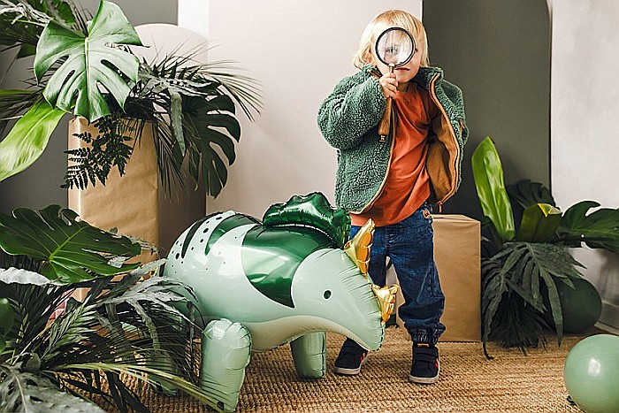 PD BALON FOLIE ALUMINIU Triceratops, 101x60.5cm, green FB186 [6]