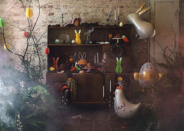 PD BALON FOLIE ALUMINIU Hen, 48x60cm, mix FB187 [3]