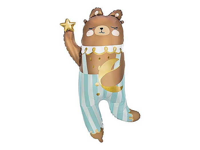 PD BALON FOLIE ALUMINIU Bear, 72x104cm, mix FB201 [2]