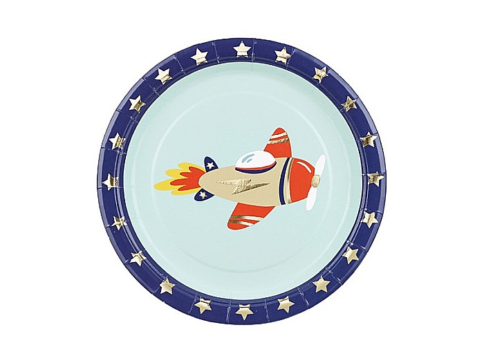 PD FARFURII CARTON Airplane, 18x18cm, mix 6/set TPP87 [2]