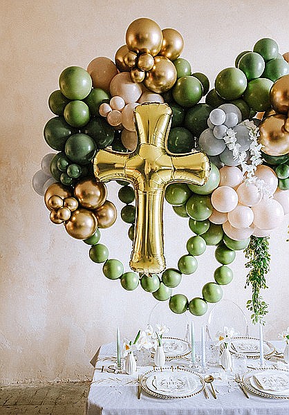 PD BALOANE Eco Balloons 26cm, pastel, olive green, 10/set ECO26P-097-10 [2]