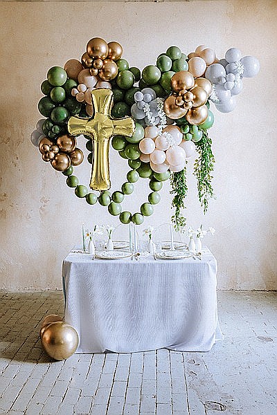 PD BALOANE Eco Balloons 26cm, pastel, olive green, 10/set ECO26P-097-10 [4]