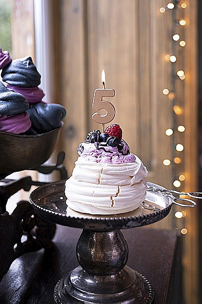 PD LUMANARI TORT Number 5, rose-gold, 4.5cm SCU12M-5-019R [2]