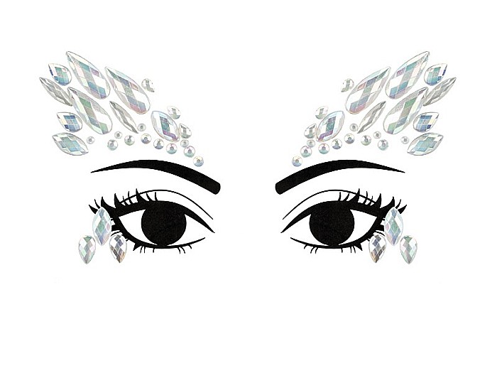 PD DECORATIUNE PARTY PENTRU FATA CRISTALE GLOW IN THE DARK 14*8.5CM NDT3 [1]