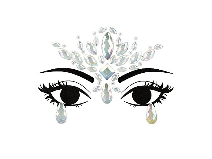 PD DECORATIUNE PARTY PENTRU FATA CRISTALE NEGRE 15*9CM NDT5 [1]