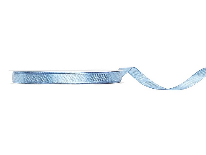 PD BANDA SATIN, Satin ribbon, misty blue, 6mm/25m TS6-093 [1]