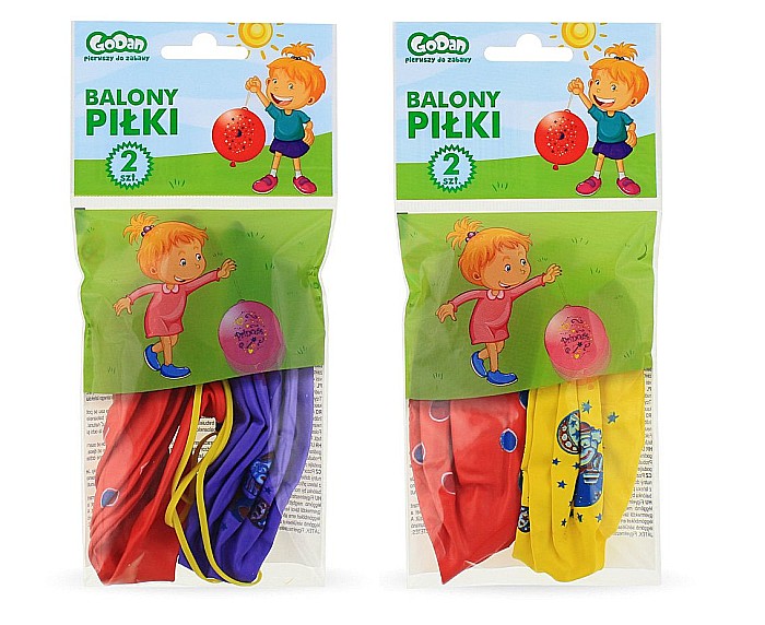 GOD BALOANE DECORATIVE CU BANDA ELASTICA 45CM WINNIE 2/SET GZ-KUB2 [2]