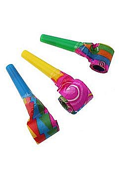 GOD FLUIERE DIN HARTIE PARTY DIVERSE CULORI 3/SET CL55401 [1]