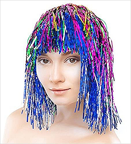 GOD PERUCA FOLIE ALUMINIU 35CM MULTICOLORA TW/M [1]