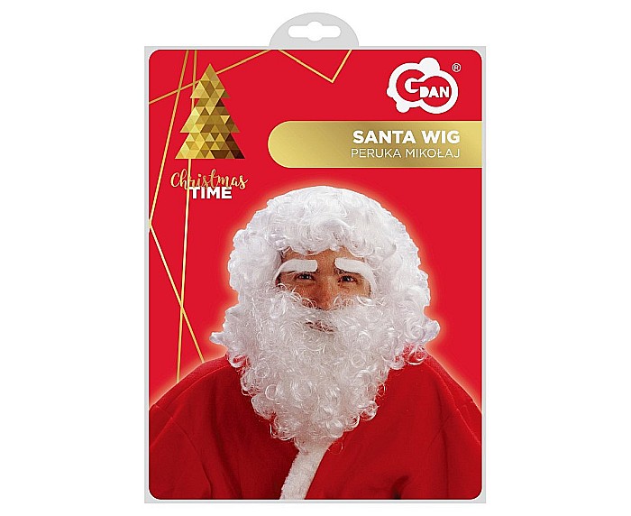 GOD PERUCA MOS CRACIUN CU BARBA SI SPRANCENE SL-PMBB [2]