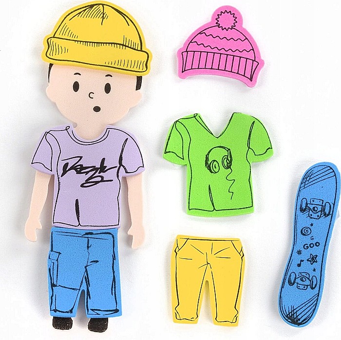 DE SET CREATIV 80 STICKERE FASHION STYLING KIDEA MS80KA [6]