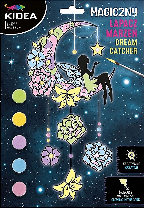 DE SET CREATIV DREAM CATCHER MAGIC GLOW IN THE DARK LMSCMAKA [1]