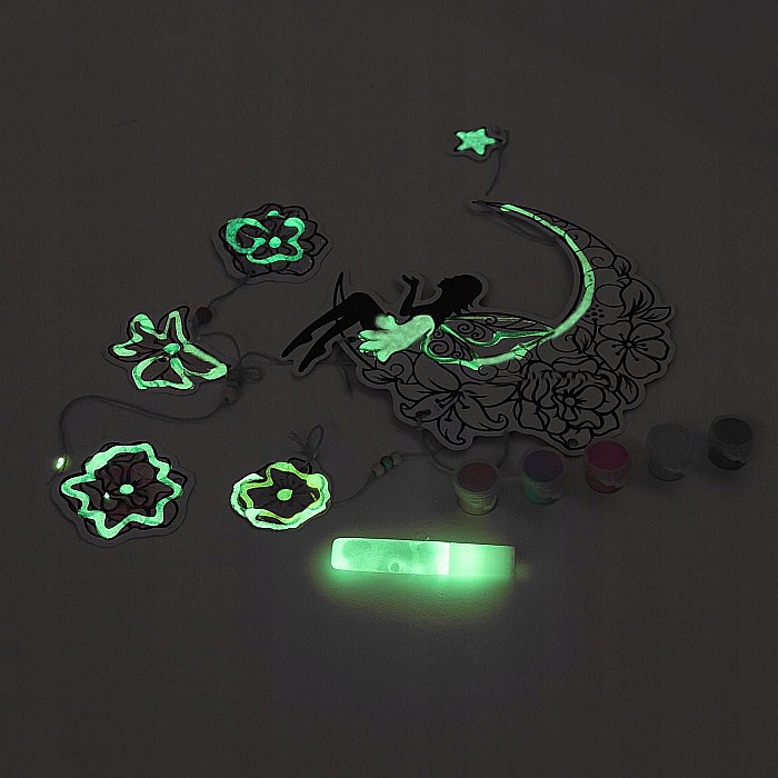 DE SET CREATIV DREAM CATCHER MAGIC GLOW IN THE DARK LMSCMAKA [7]