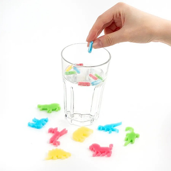 DE CAPSULE MAGICE CU ANIMALE SALBATICE CARE CRESC IN APA 12/SET KIDEA TKAZ12KA [4]