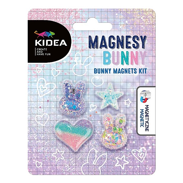 DE MAGNETI CU SCLIPICI BUNNY 4/SET KIDEA MLB4KA [1]