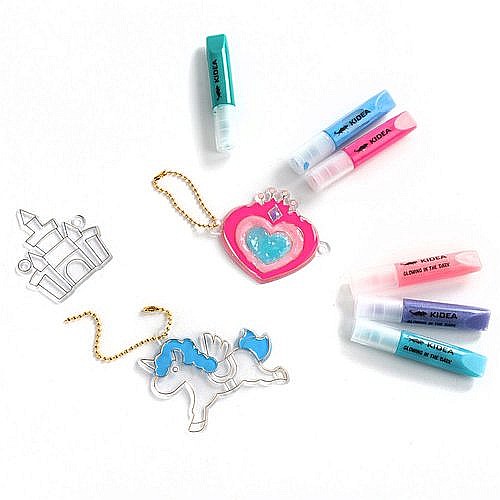 DE SET CREATIV 3 PANDANTIVE CU GEL CARE STRALUCESTE LA INTUNERIC + 3 SABLOANE KIDEA ZZMSCKA [4]