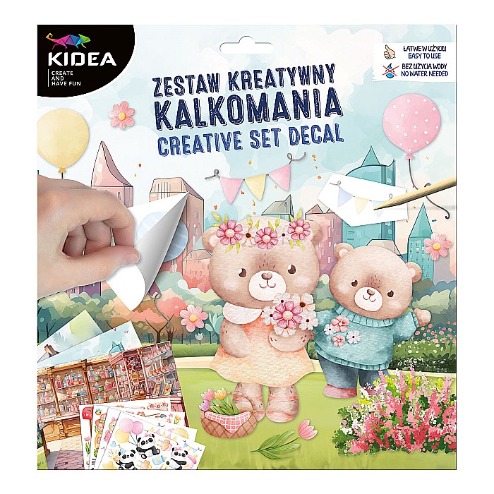 DE SET CREATIV STICKERE TRANSFERABILE 3 COLI URSULETI KIDEA NTKEKA [1]