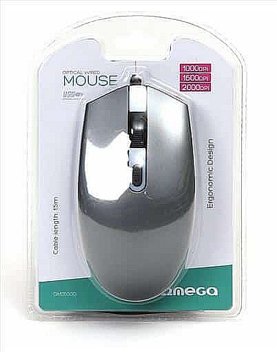 TEC MOUSE USB OMEGA GRI PE CABLU OM0550G [1]