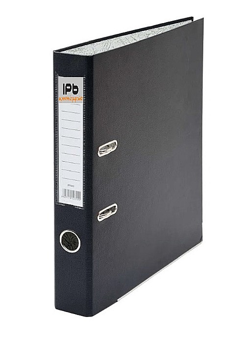 BIBLIORAFT PLASTIFIAT IPB 5 CM NEGRU 20204522J [1]