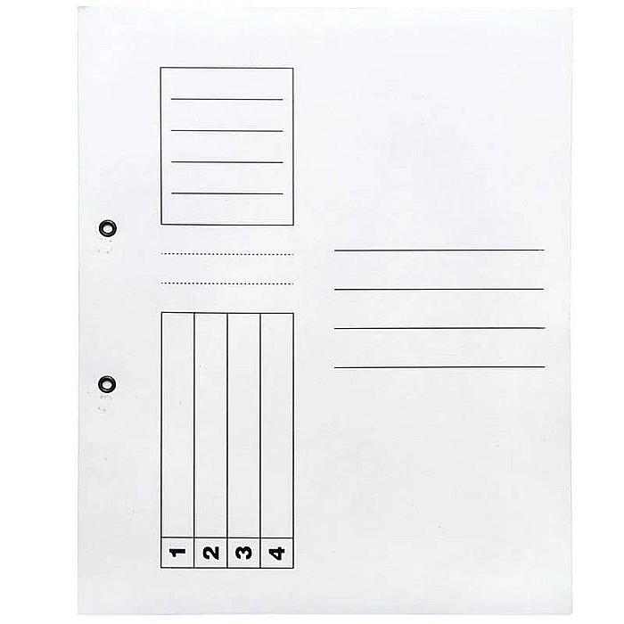 DAC DOSAR CAPSE 1/1 ALB 10/SET [1]