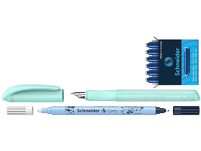 SCR SET SCHNEIDER EASY STILOU VERNIL cu PIC si PATROANE 4679 [2]