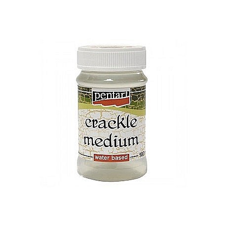 CA MEDIUM CRAPARE 100ML PENTART CRACKLE MEDIUM 706/1458 [1]