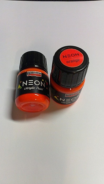 CA CULORI ACRIL FLUORESCENTE PORTOCALIU 30ML PENTART 16477 [2]