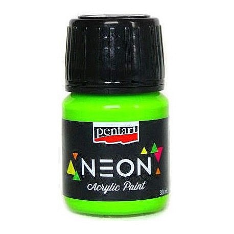 CA CULORI ACRIL FLUORESCENTE VERDE NEON 30ML PENTART 16479 [1]
