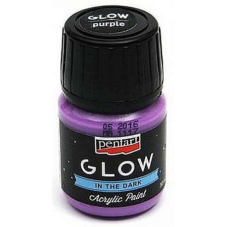 CA CULORI ACRILICE FOSFORESCENTE MOV 30ML PENTART 16483 [1]
