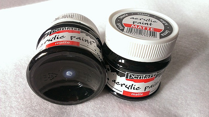 CA VOPSEA ACRILICA PENTART 50ML MAT NEGRU  6554/1119 [2]