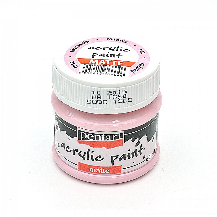 CA ACRIL PENTART MAT 50ML ROSE 6646/1305 [1]