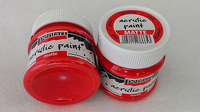 CA VOPSEA ACRILICA PENTART 50ML MAT ROSU 6653/1018 [2]