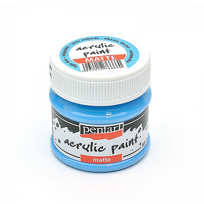 CA ACRIL PENTART MAT 50ML ALBASTRU DESCHIS 6660/1306 [1]