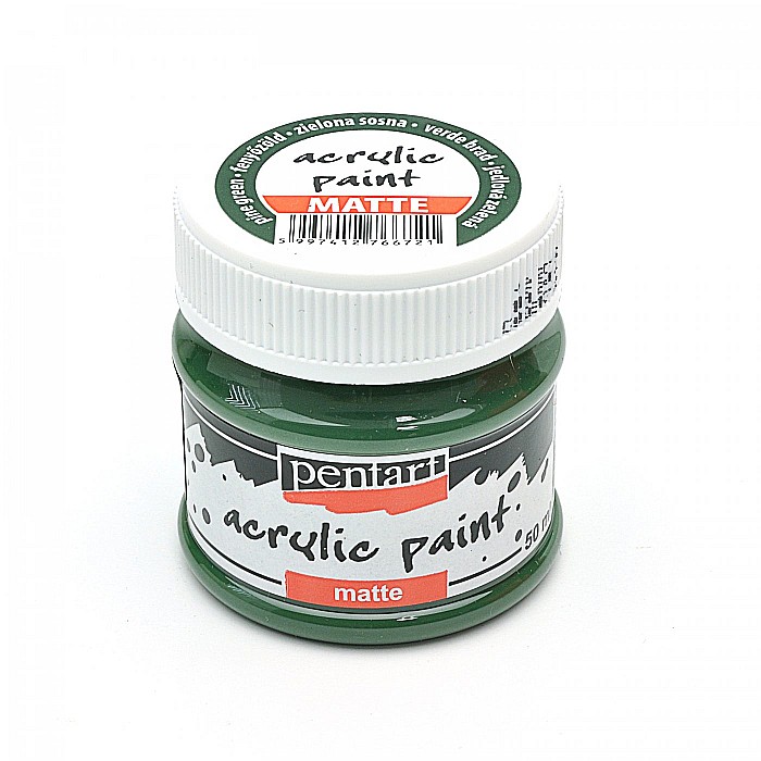 CA ACRIL PENTART 50ML MAT VERDE BRAD 6721/1312 [1]