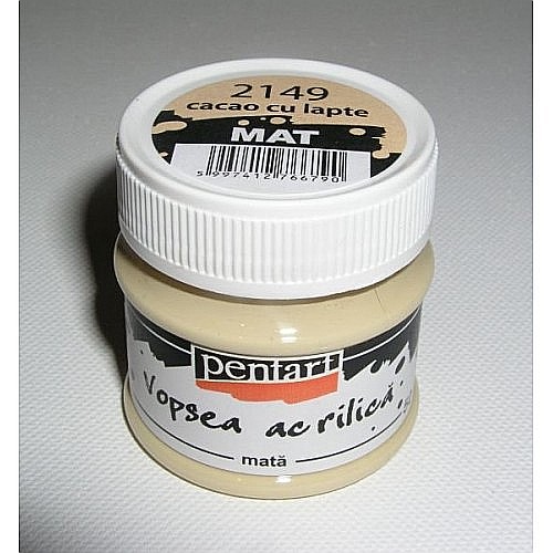CA ACRIL PENTART 50ML MAT CACAO CU LAPTE 6790/111 [1]